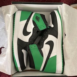 Jordan 1 High OG Lucky Green Sz 13